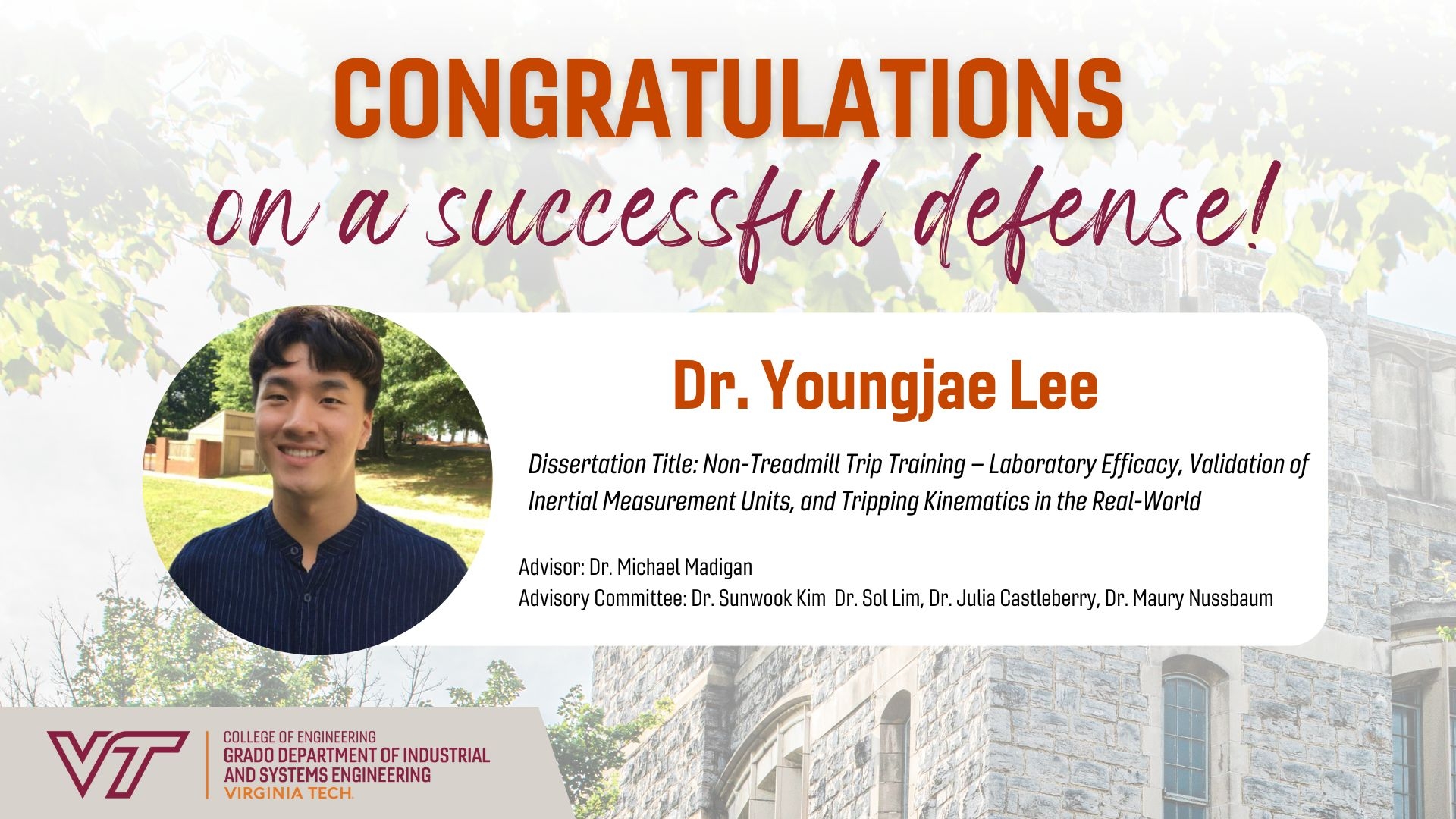 Congratulations. Dr. Aanu Ojelade!